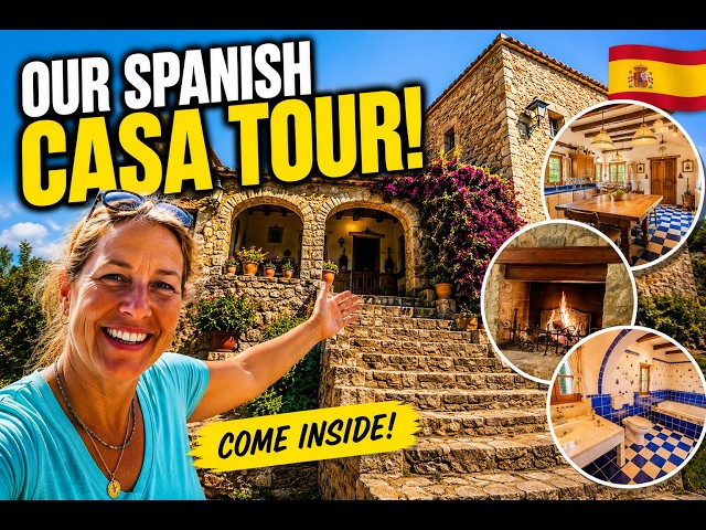 We bought an abandoned rural Spanish house - here is a full tour inside.