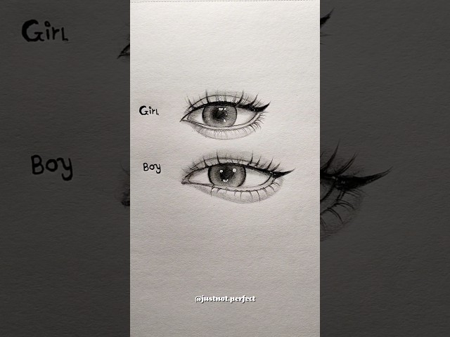 How to draw eyes ✨ #drawing #art #sketch #tutorial #howtodraw #anime #shorts