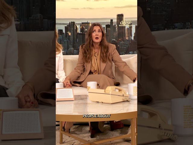 Drew Barrymore Can't Stop Talking About 'Charlie's Angels' | #Shorts