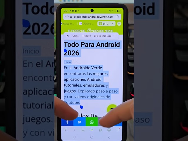 🔊 Your Samsung can read websites for you! Activate this now!