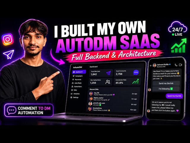 I Built the Backend of My Instagram AutoDM SaaS — Here's How It Actually Works