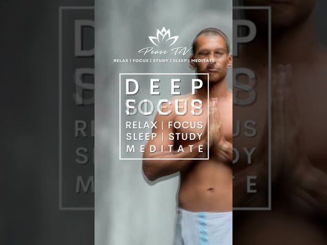 RELAXING WATERFALL & BIRDSONGS #waterfall #deepsleep #study #meditate