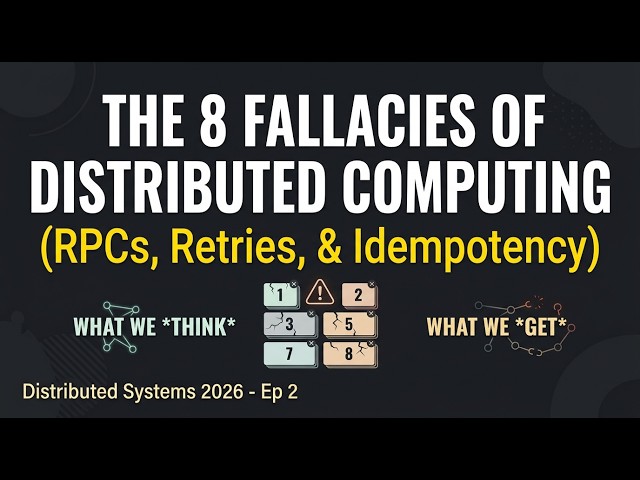 The 8 Fallacies of Distributed Computing (RPCs, Retries, & Idempotency) | Distributed Systems - Ep 2