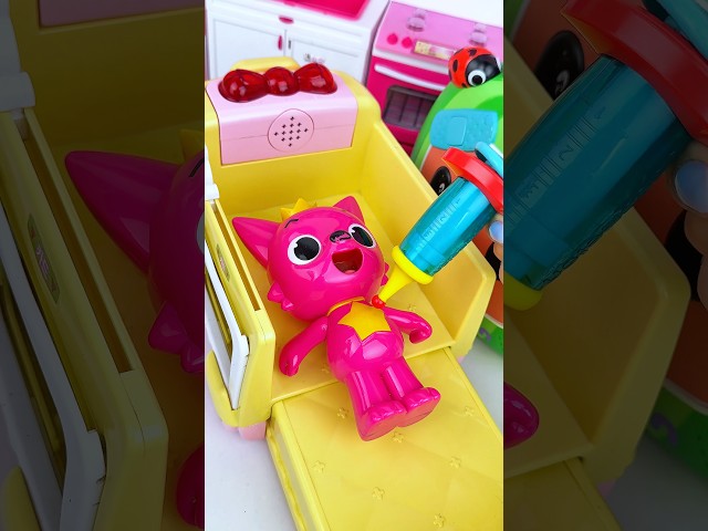 ASMR Toy Unboxing Pinkfong & Cocomelon Ambulance Doctor Set Toy | Satisfying ASMR Toy Sounds