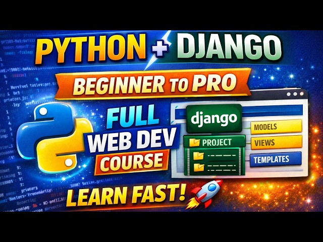 Python Basics + Django Tutorial for Beginners | Learn Django Step by Step