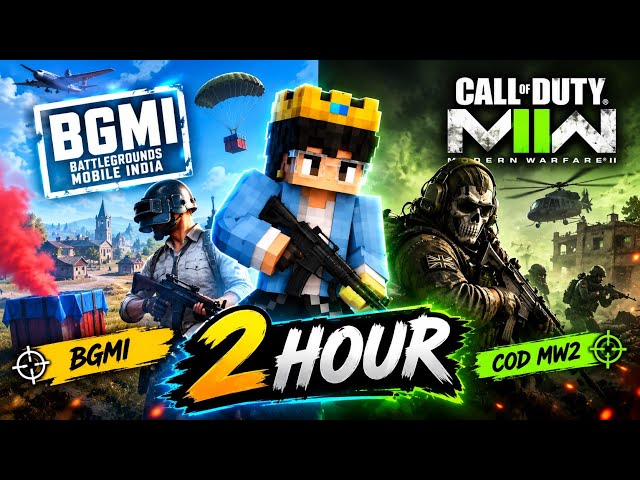 I am play BGMI and C.O.D
