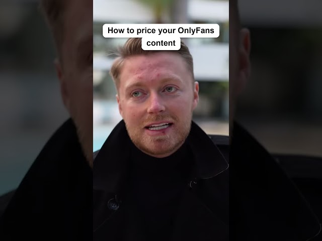 Full Video 👇 How to price your OnlyFans content #onlyfanstips #creatoreconomy #contentcreator