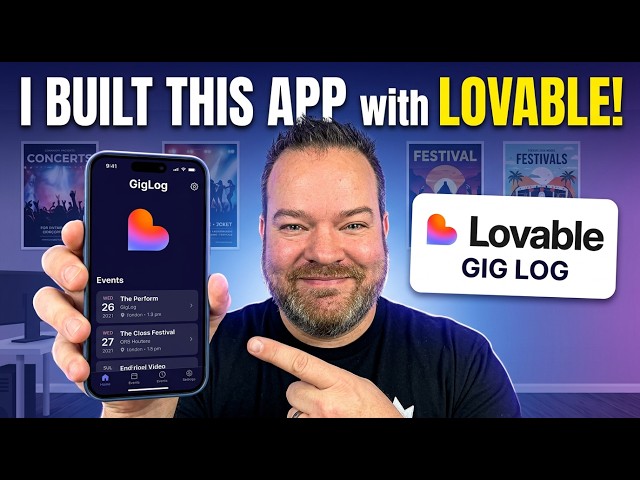 I Built This App With Lovable - Giglog