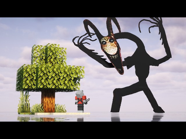 Horror Minecraft, But It’s A TINY ISLAND