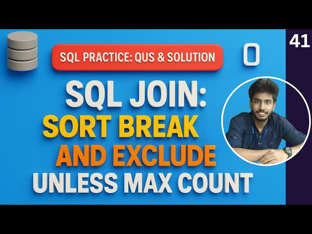 41) Challenges | Hackerrank sql questions | SQL | sql tutorial | sql full course | sql crash course
