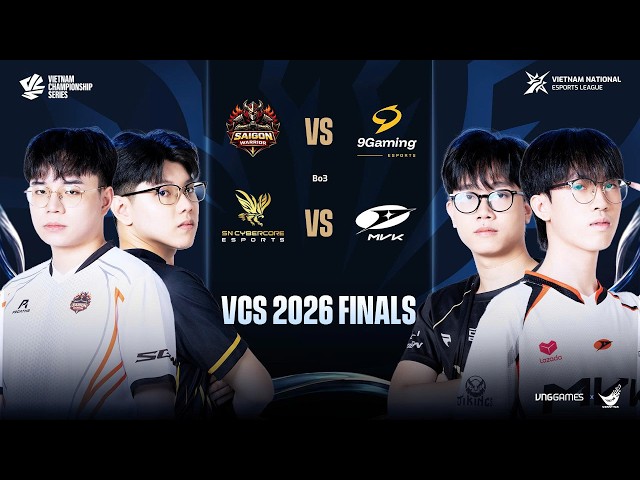 SGW vs 9G (BO3) | SCBC vs MVKA (BO3) | VCS 2026 FINALS - VÒNG 2 NGÀY 1 | 24.09.2026