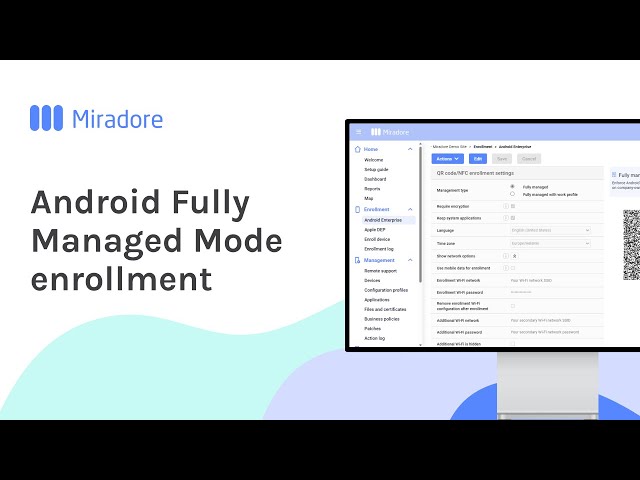 Configuring Android Fully Managed Mode | Miradore MDM How-to Tutorials