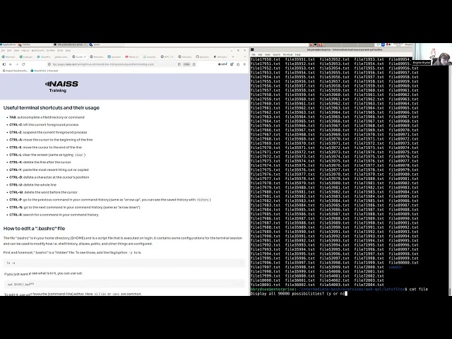 Lecture 11: Quality of life - Linux command line