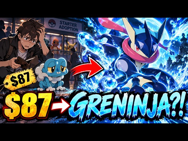 Reincarnated in Pokémon With Only $87, He Chose the Froakie Nobody Wanted—Then It Became Greninja!
