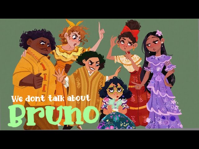 We don't talk about Bruno, Encanto Disney - cover