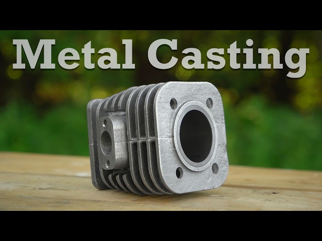 Casting Engine Parts from 3D Prints