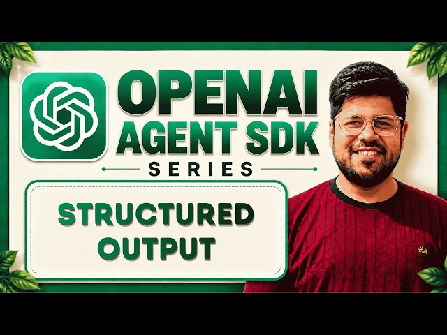 Dynamic Instructions and Structured Output in OpenAI Agents SDK