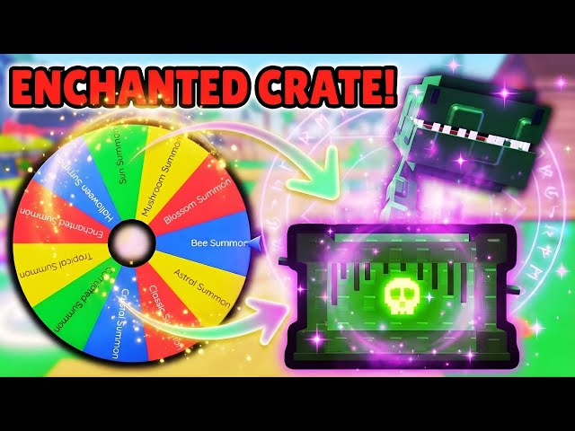 We SPUN the WHEEL… and GOT the ENCHANTED CRATE?! (GTD)