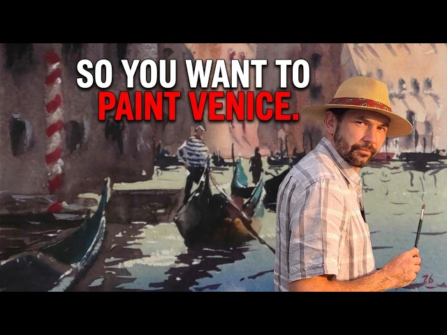 Paint Your Own Venice Masterpiece in Watercolor