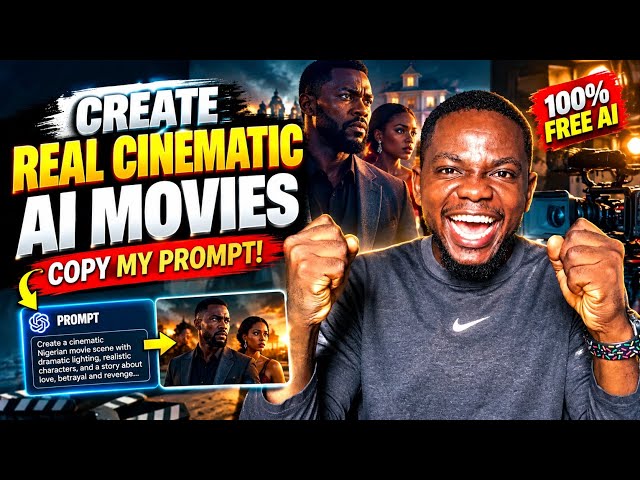 How to Create 30-Minute Cinematic AI Movies With Consistent Dialogue — 4 Secret Steps