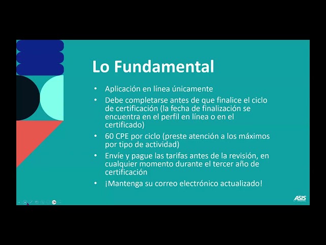 Pregúntame Lo Que Quieras”- Proceso de Solicitud de Recertificación