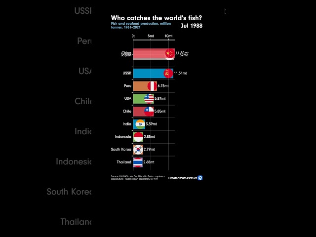 Who catches the world's fish?π