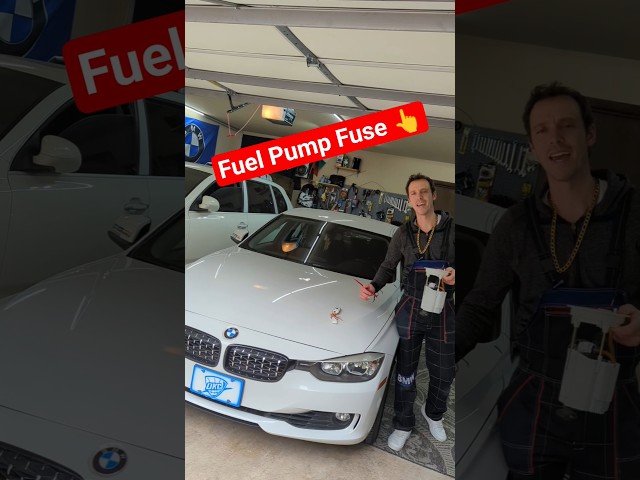 BMW F30 F31 🛠️ Fuel Pump  FUSE 👉#bmw #f30 #bmw3series #beamers #bimer #easy #fix #helping #fuelpump