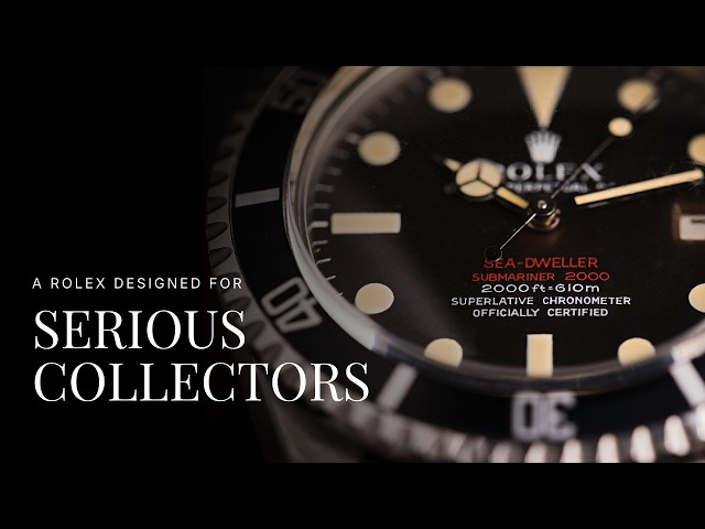 Why Serious Collectors Are Choosing the Sea-Dweller Over the Submariner