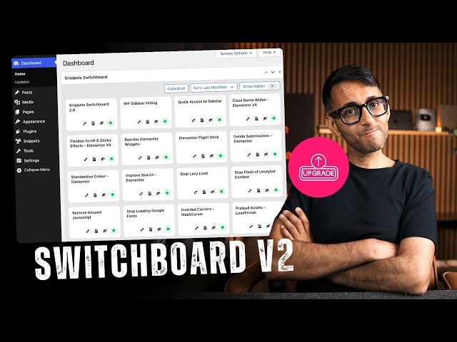 Quickly On/Off your WordPress Code Snippets - UPGRADED