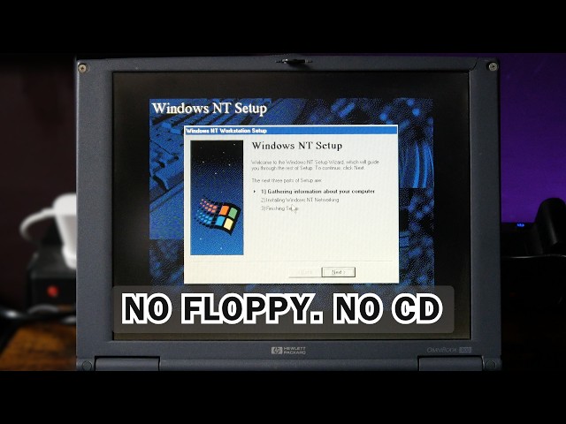 Windows NT Was Never Meant to Be Installed Like This
