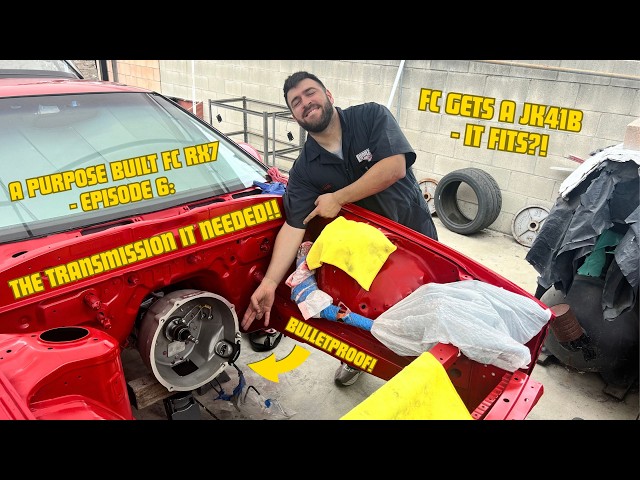 A Purpose Built FC RX7 - Episode 6: Will the JK41B fit in the FC?
