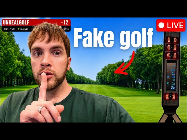 UNREAL GOLF LIVE: Pop Up Stream (Hole in One?!)✌️