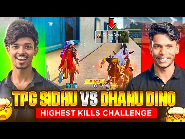 😱 Finally, We Are Playing Together! | DHANU DINO × TPG SIDHU 🔥  The Best Mobile Duo Ever! 😎👑