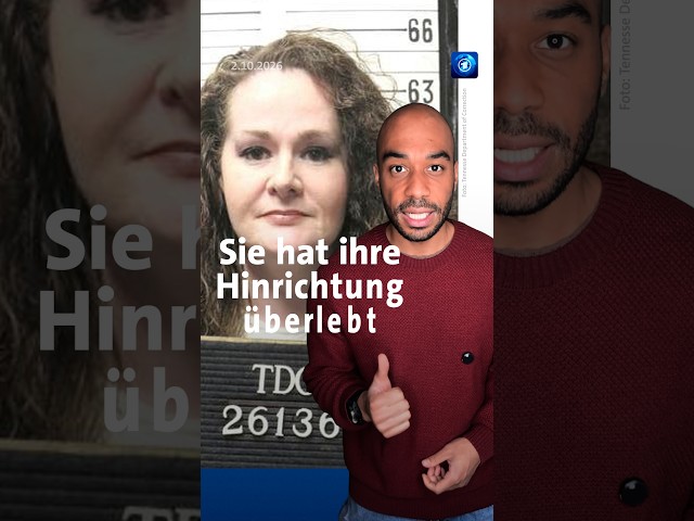 Hinrichtung fehlgeschlagen: Verurteilte überlebt zwei Giftspritzen #tagesschau #nachrichten