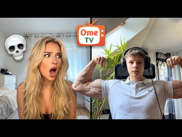 MOGGING PEOPLE ON OME TV | BABY FACE PRANK