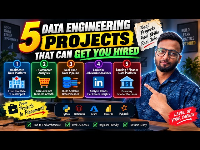 5 Data Engineering Projects That Can Get You Hired in 2026