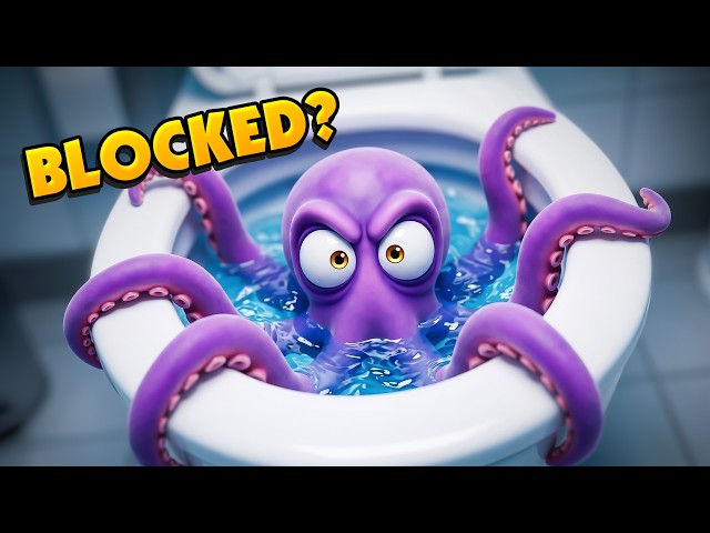 I Became an OCTOPUS to Unclog a Toilet in VR