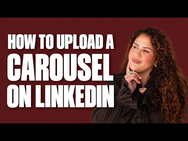 How to Upload a Carousel on LinkedIn | Easy Step-by-Step Tutorial