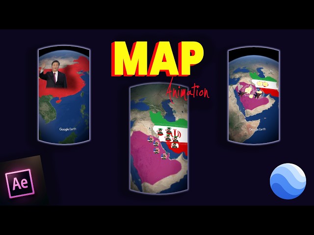 No GEOlayers Plugin: Use Google Earth Studio Free To Animate MAP! Google Earth Studio Tutorial