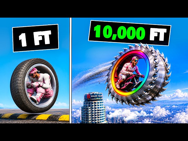 Every Time I Crash, My Monowheel JUMPS HIGHER in GTA 5