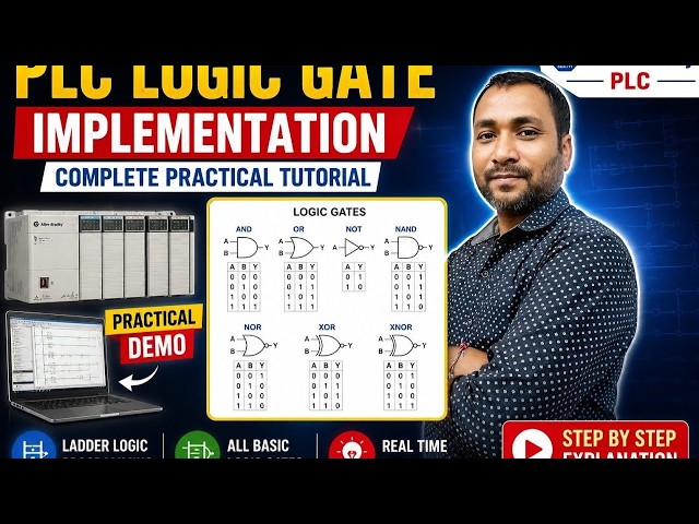PLC Logic | ladder logic | ladder logic basics Part-3