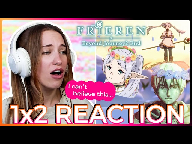 My FIRST Anime has me CRYING AGAIN 😭 | Frieren: Beyond Journey’s End | 1x2 REACTION