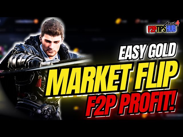 MIR4 Gold Farming Guide 2026 | Best Crafting + Market Flip Strategy (F2P)