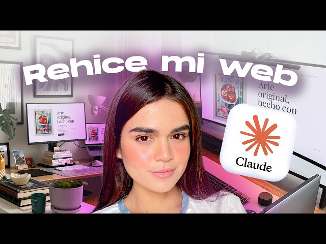 Rehice mi Página Web Completa con IA 🤖 | Claude Code
