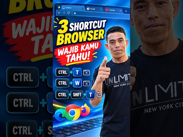 3 Shortcut Browser yang Wajib Kamu Tahu!