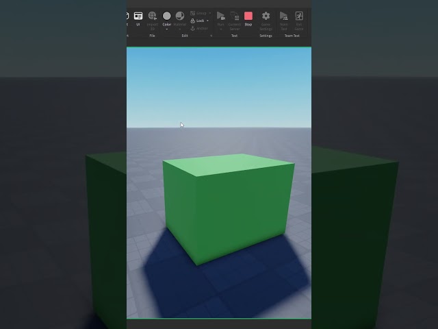 How to make a DISCO part in Roblox Studio! #roblox #studio #shorts #tutorial #robloxstudio #scripts