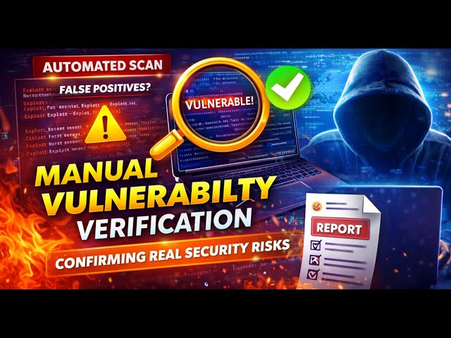 Manual Vulnerability Verification | Confirming Real Security Risks