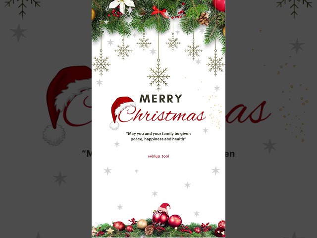Celebrating Christmas with Blup: A Festive Greeting 🎄✨ | #BlupCelebratesChristmas | #merrychristmas