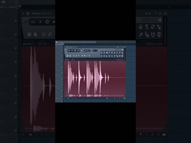 How to Undo in Edison #shorts #feedshorts #flstudio