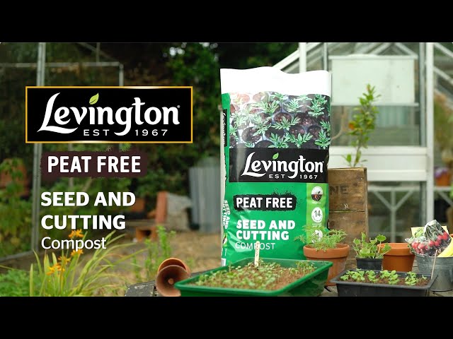 Levington® Peat Free Seed & Cutting Compost | Strong Germination & Rooting | Love The Garden